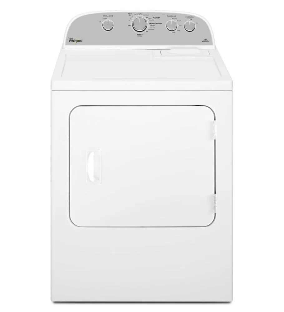 5.9 cu. ft. Top Load Electric Dryer with Flat Back Design