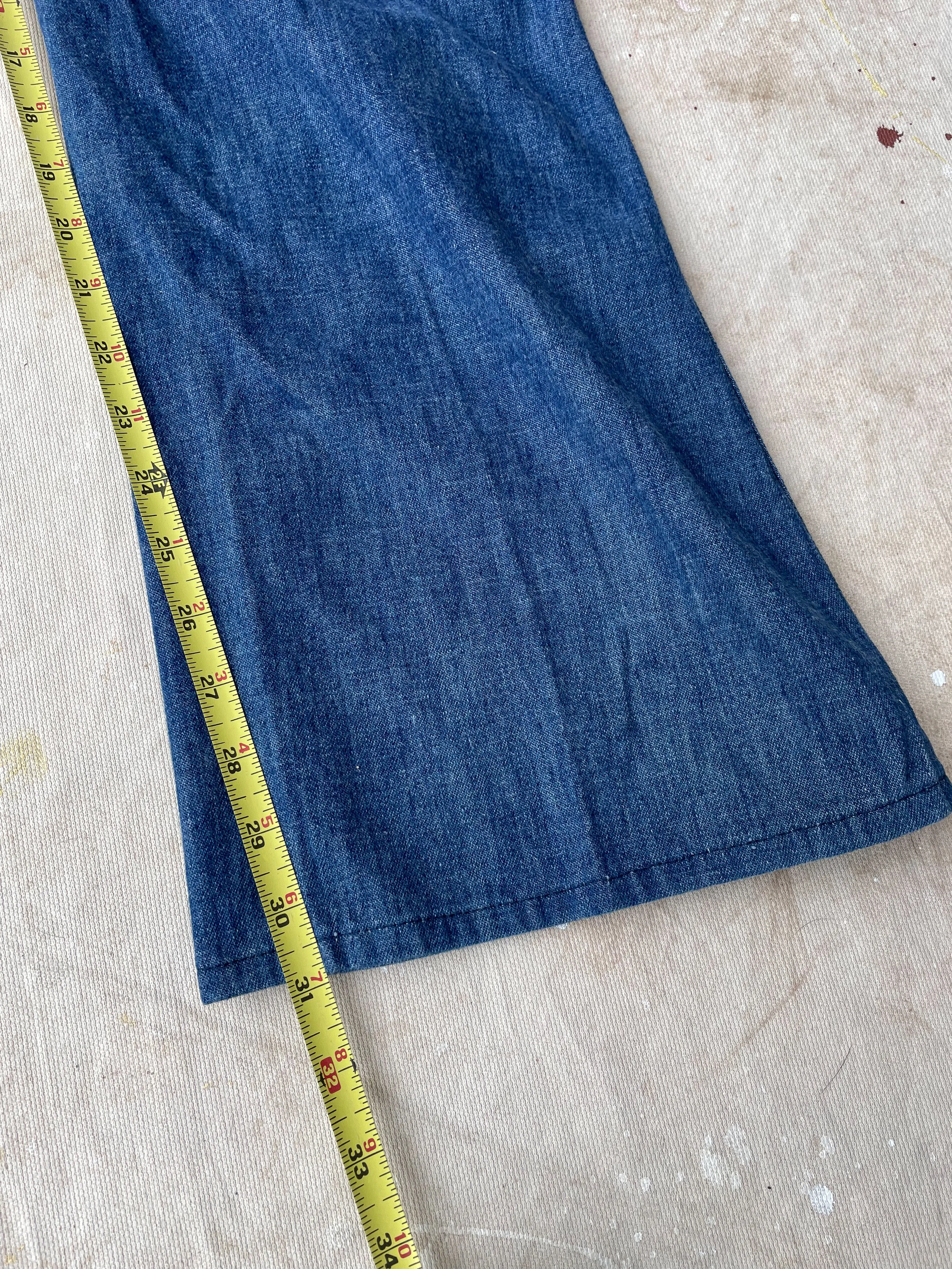 70's Gauchos Flared Jeans—[32x32]