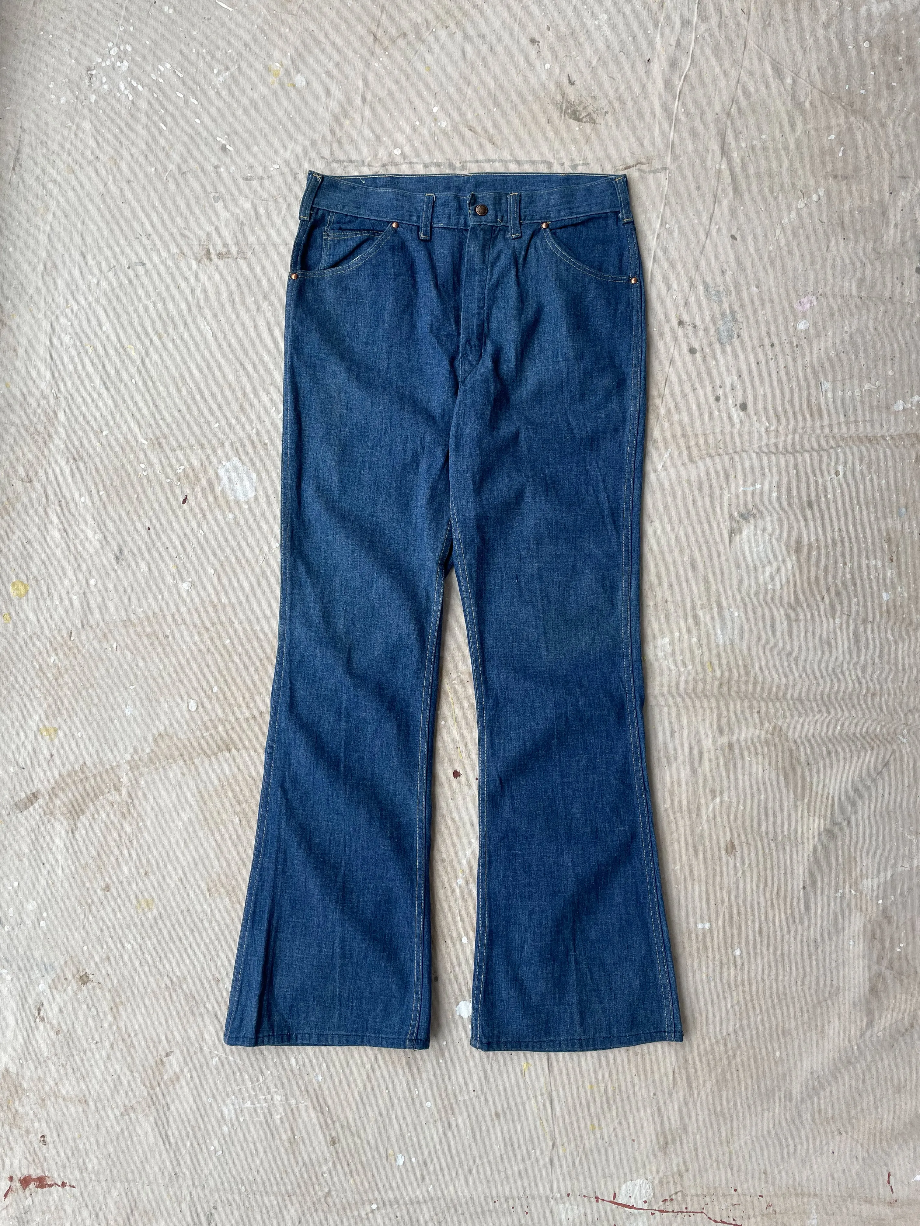 70's Gauchos Flared Jeans—[32x32]