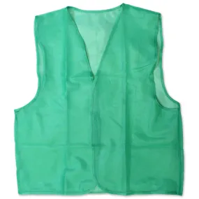 Adult Size Green Mesh Safety Vest  - SW-GRN-YW