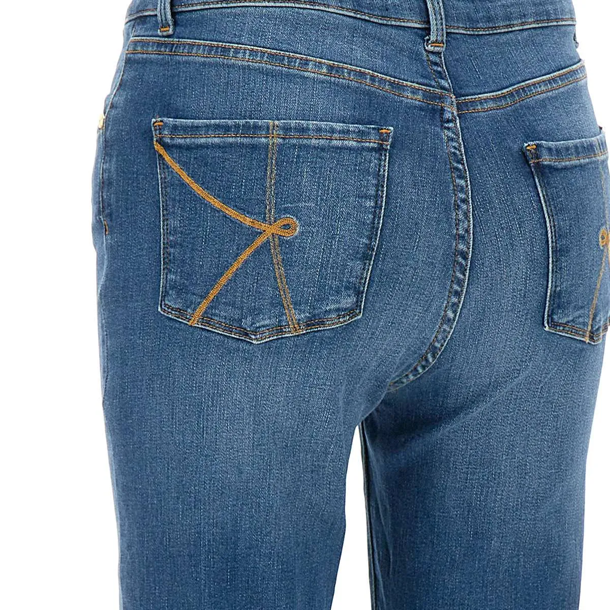 Amelie Super Flare Blue Jeans