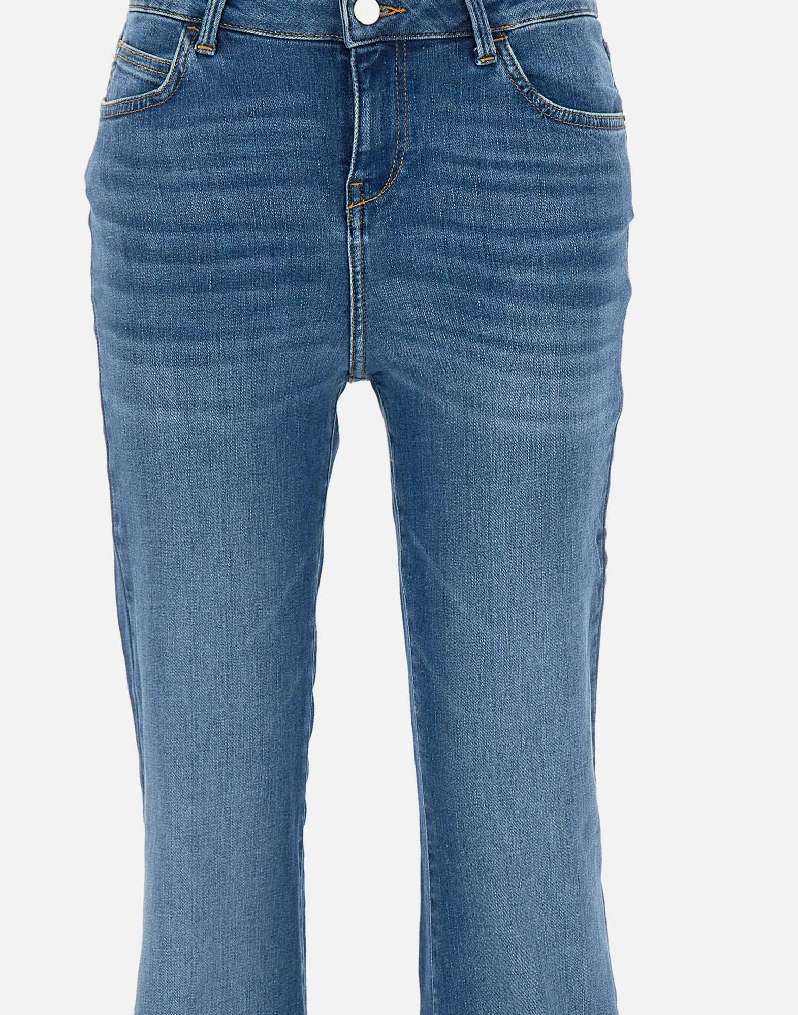 Amelie Super Flare Blue Jeans