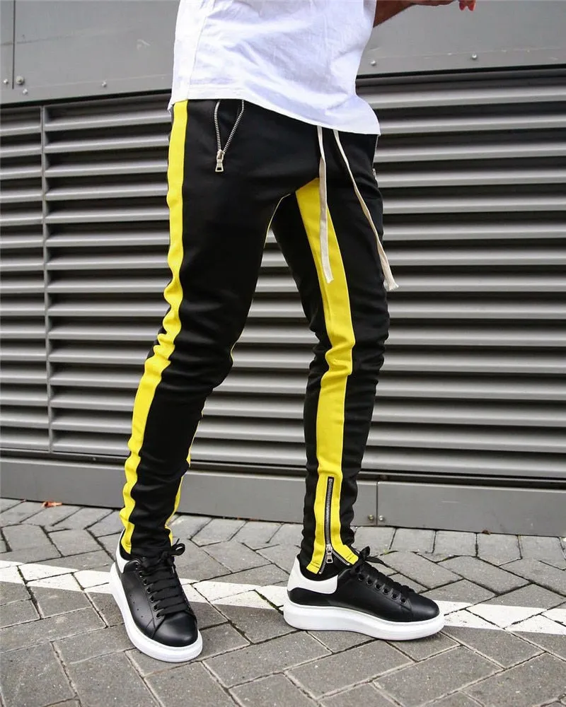 Antonios Striped Fit Joggers Men