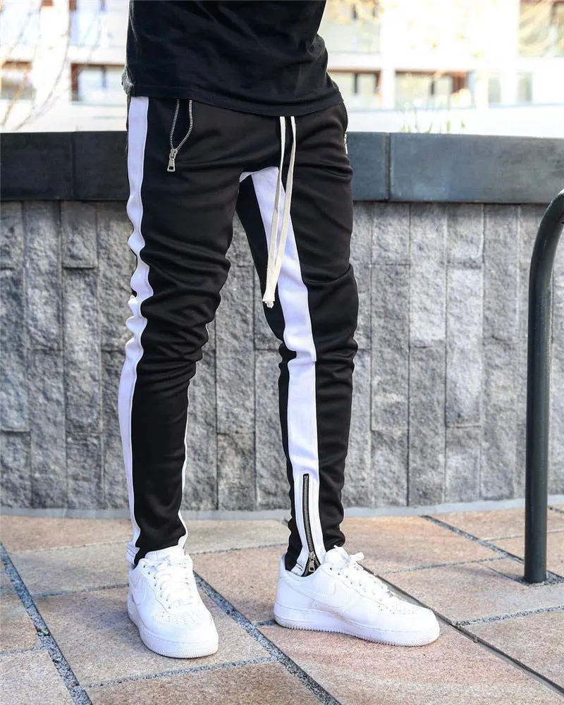 Antonios Striped Fit Joggers Men