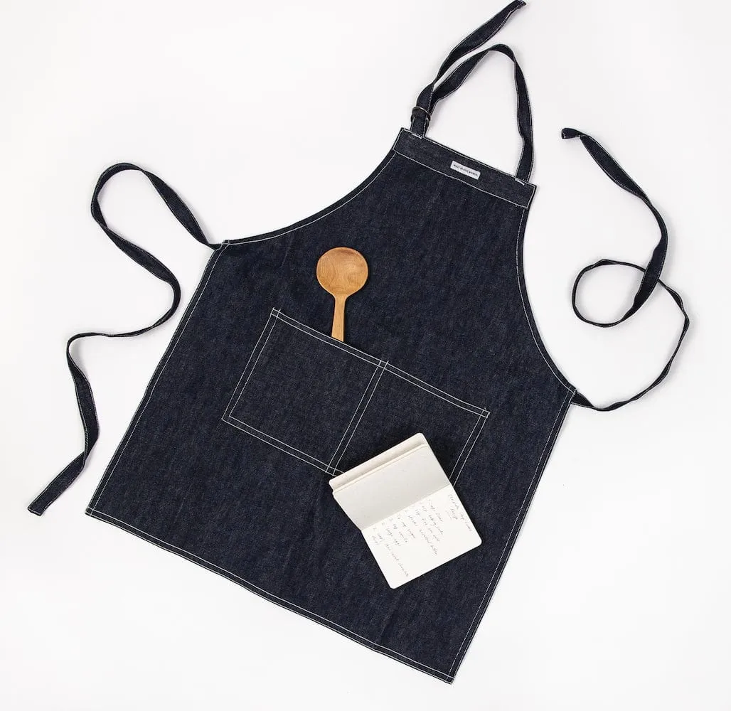 Apron Navy Denim