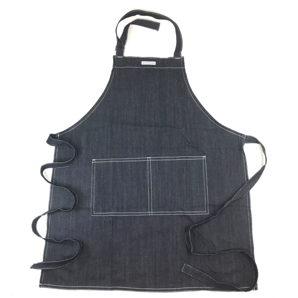 Apron Navy Denim