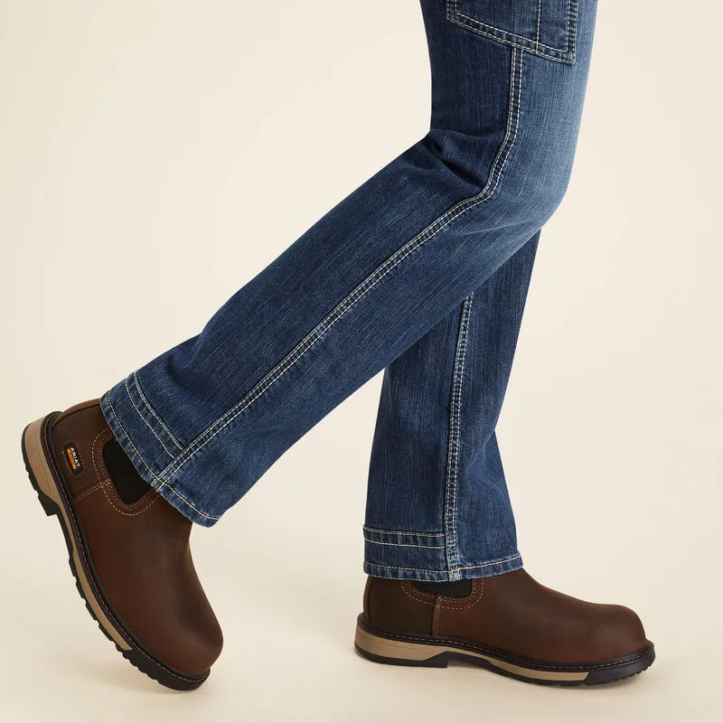 Ariat Ladies FR Perfect Rise DuraLight Stretch Cell Phone Straight Jean Style 10043155