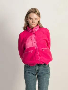 AZALEA WANG SAVVY POLAR FLEECE JACKET