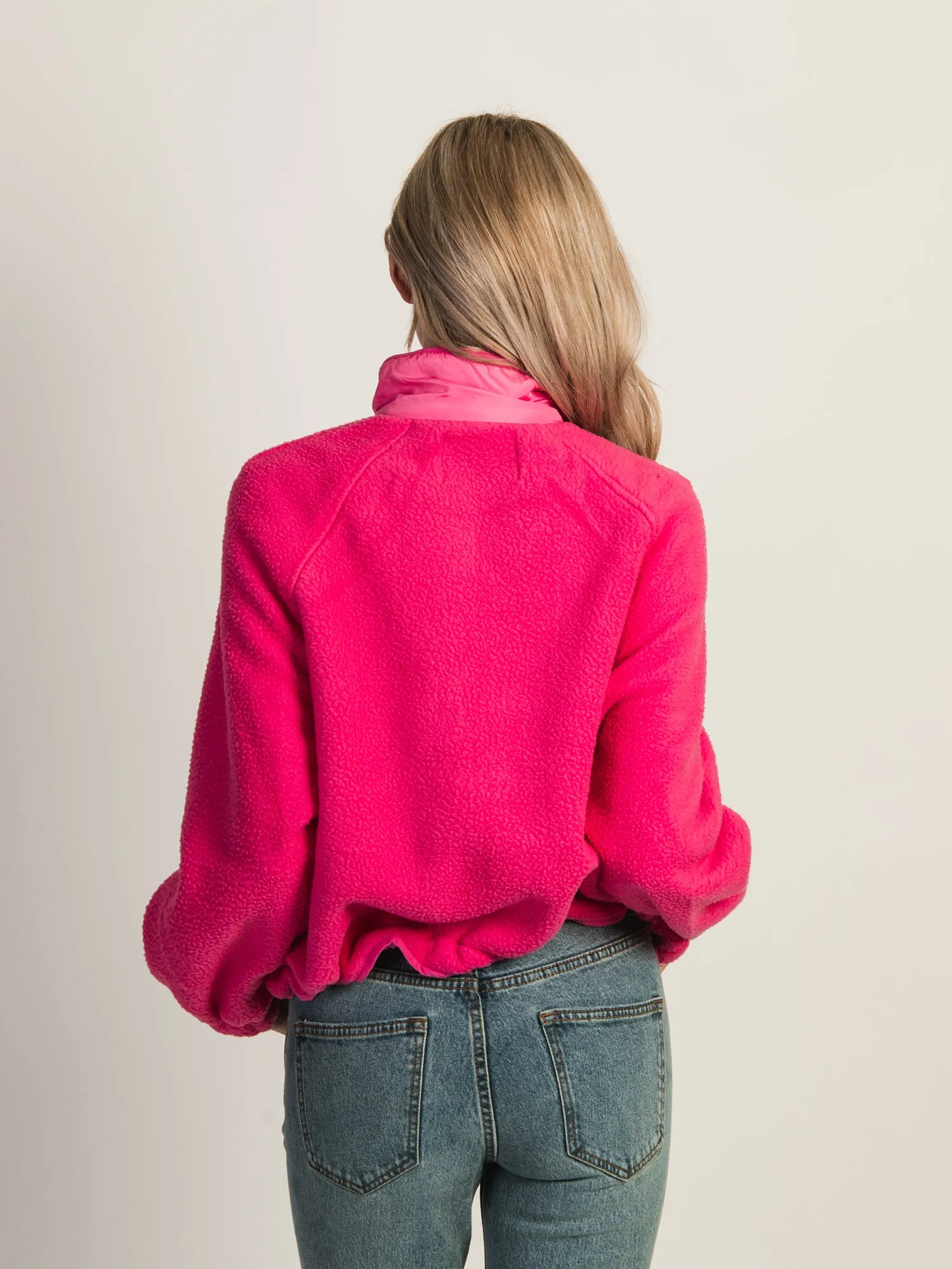 AZALEA WANG SAVVY POLAR FLEECE JACKET