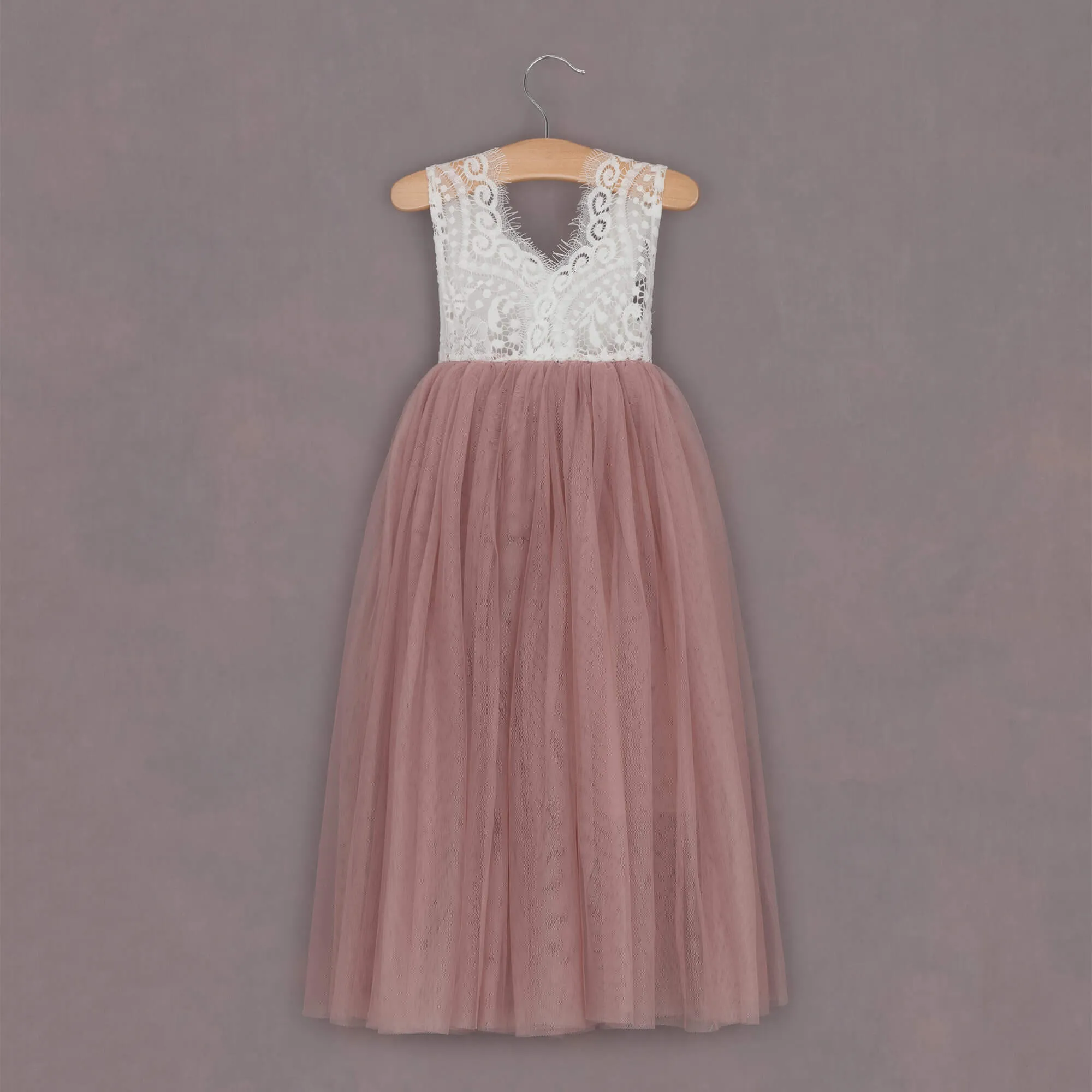 Baby Bohemian Classic Sleeveless Dress - Dusty Rose