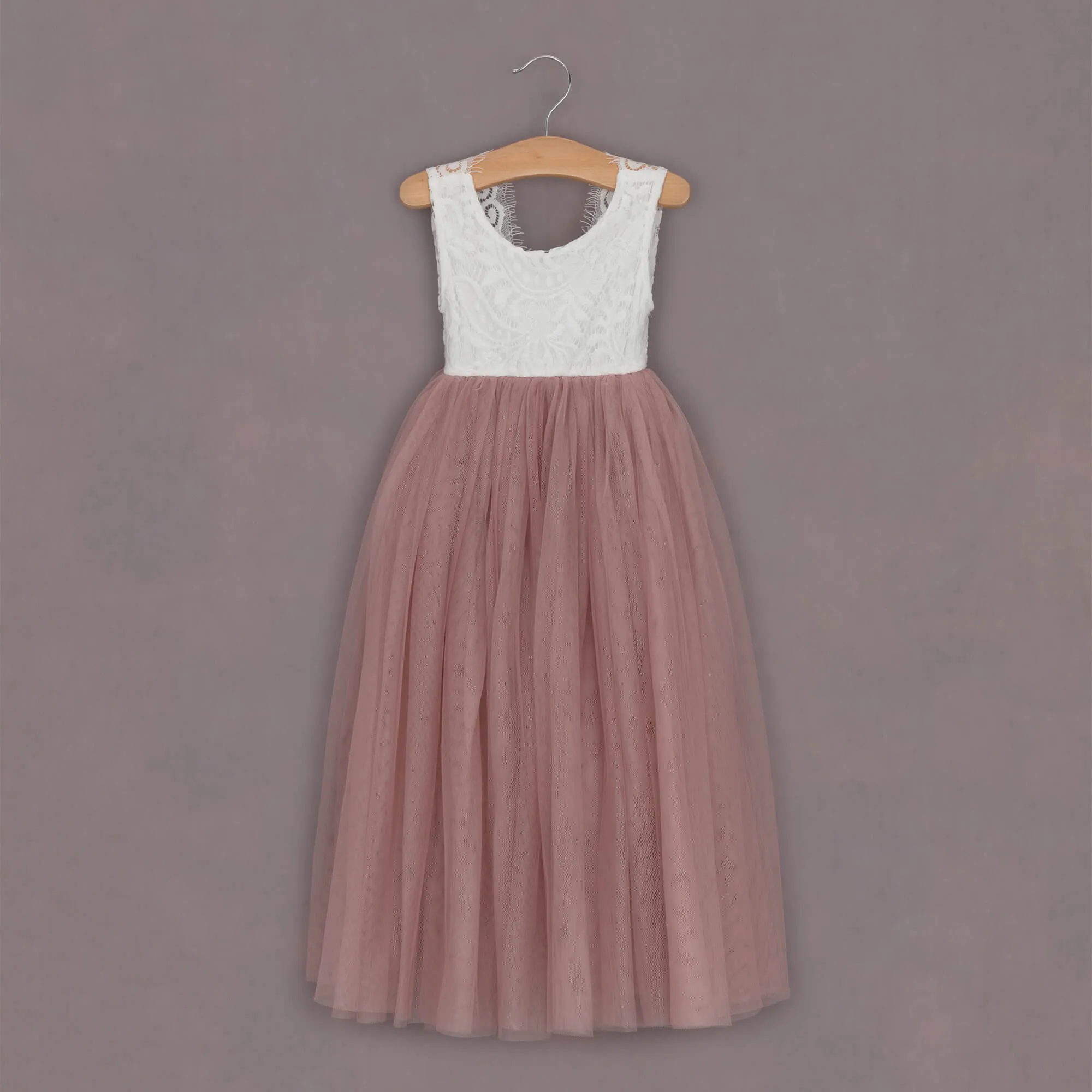 Baby Bohemian Classic Sleeveless Dress - Dusty Rose