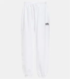 BALENCIAGA CITIES PARIS COTTON SWEATPANTS