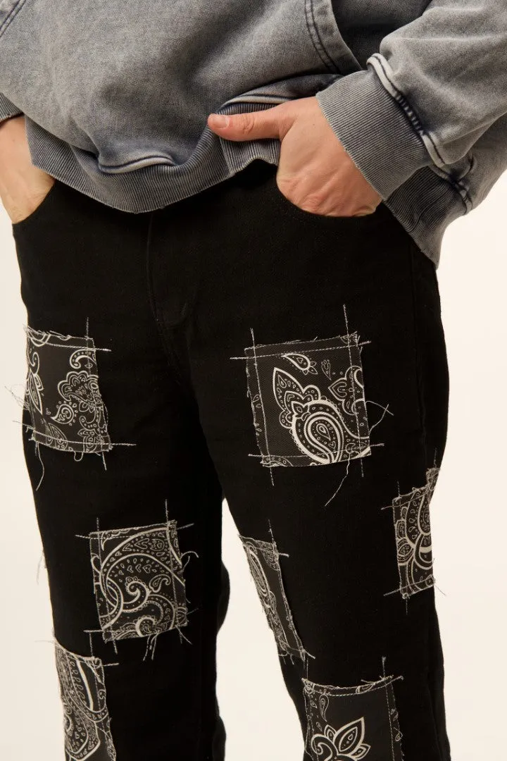 BANDANA PATCHWORK BoB VALKYRE JEANS