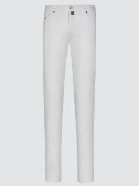 Bard white Limited Edition Stretch jeans