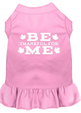 Be Thankful For Me Screen Print Dress Light Pink Xl (16)