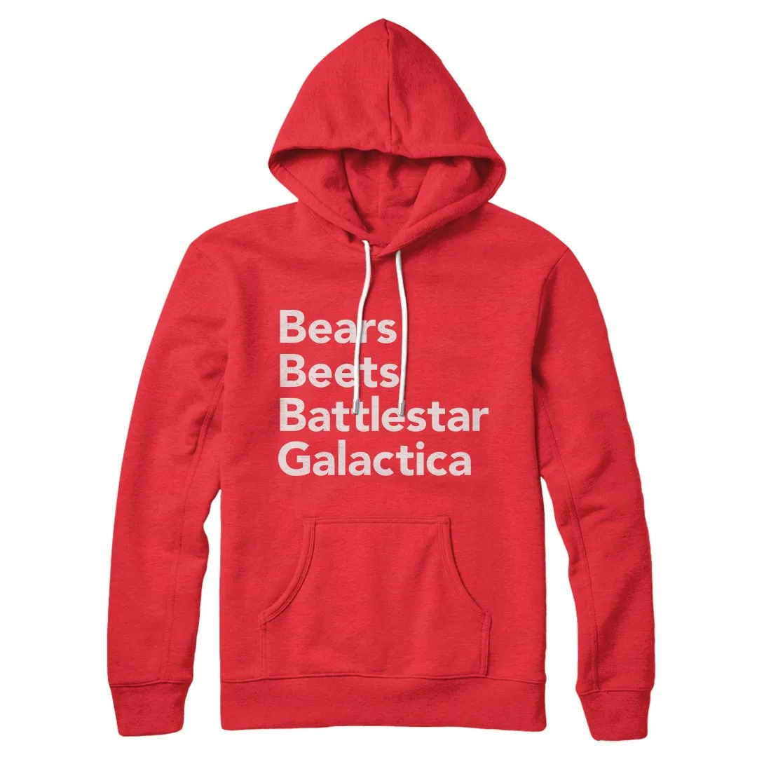 Bears, Beets, Battlestar Galactica Hoodie