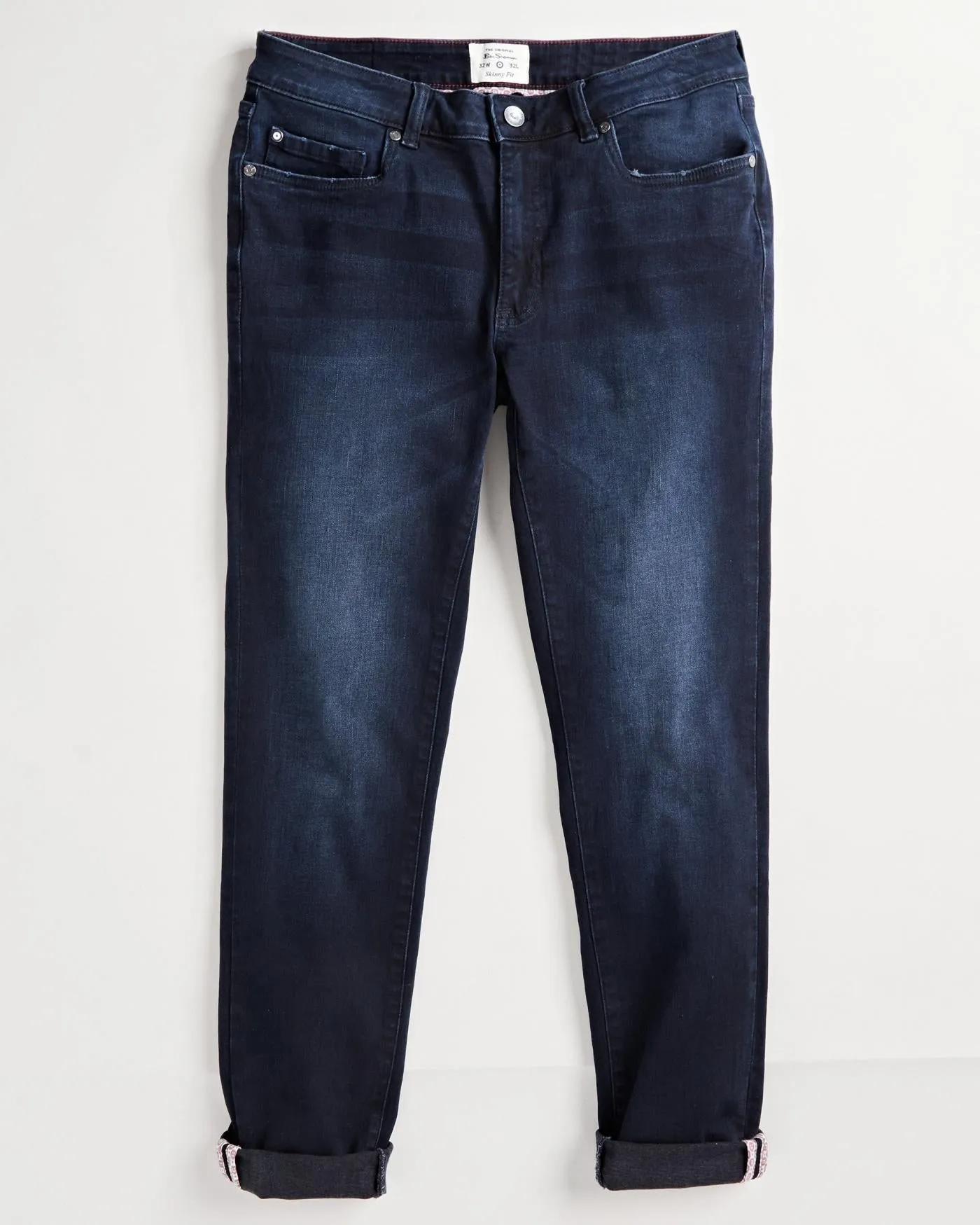 Ben Sherman Dark Wash Straight Fit Denim