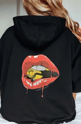 Bite the bullet Pullover Hoodie