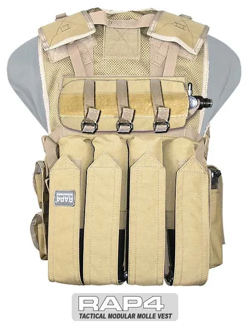 BLACK MOLLE Tactical Vest