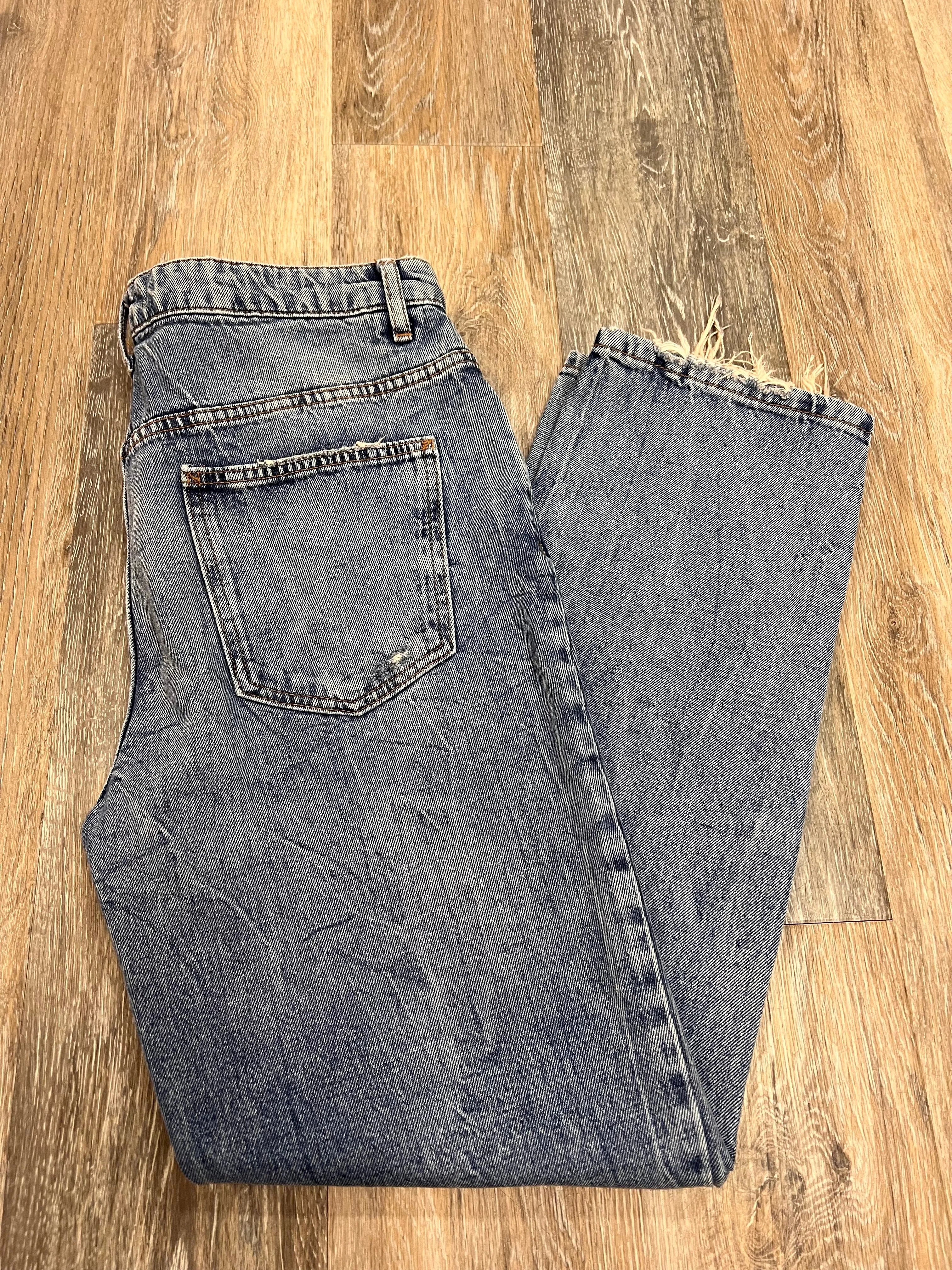 Blue Denim Jeans Boyfriend Free People, Size 6/28