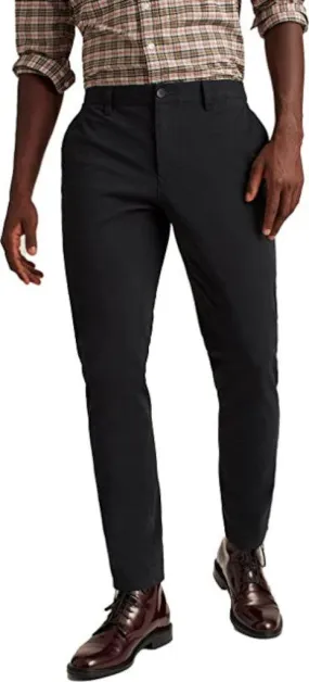 Bonobos Men's Black 38W x 32L Slim Stretch Washed Chino 2.0 Pants