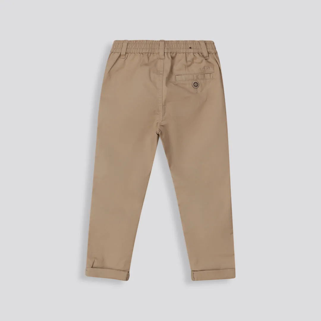 Boys Chino Pants _ 155065 _ Stone