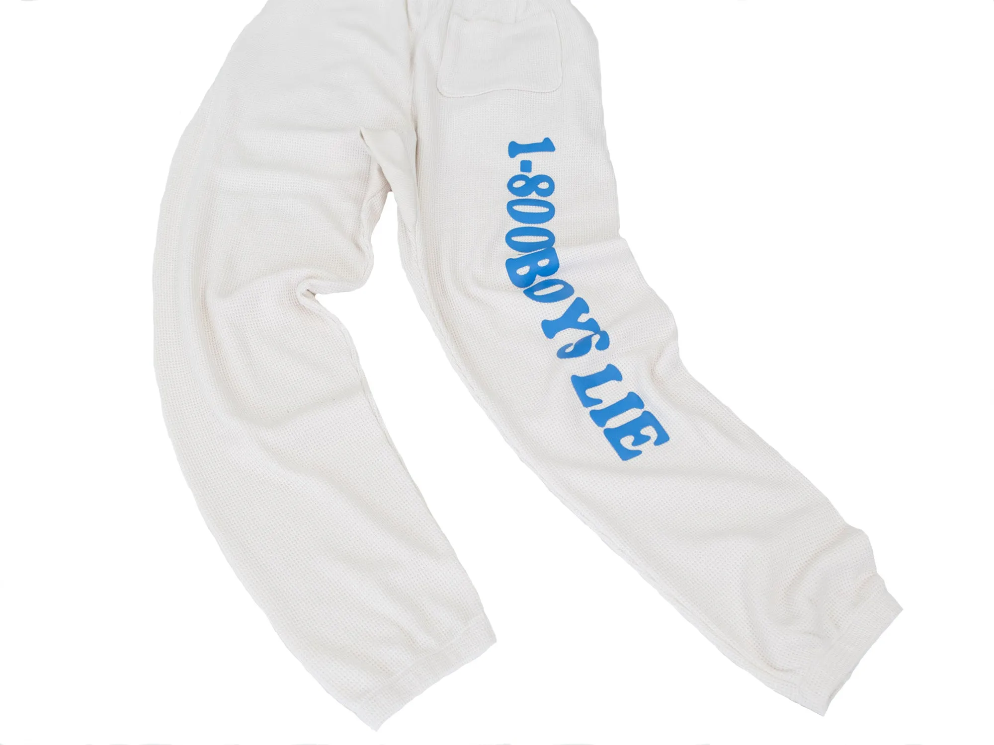 Boys Lie 1-800 Reunion Sweatpants 'White'