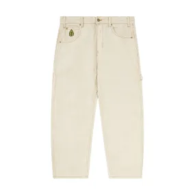 Butter Weathergear Heavy Weight Denim Jeans Washed Khaki