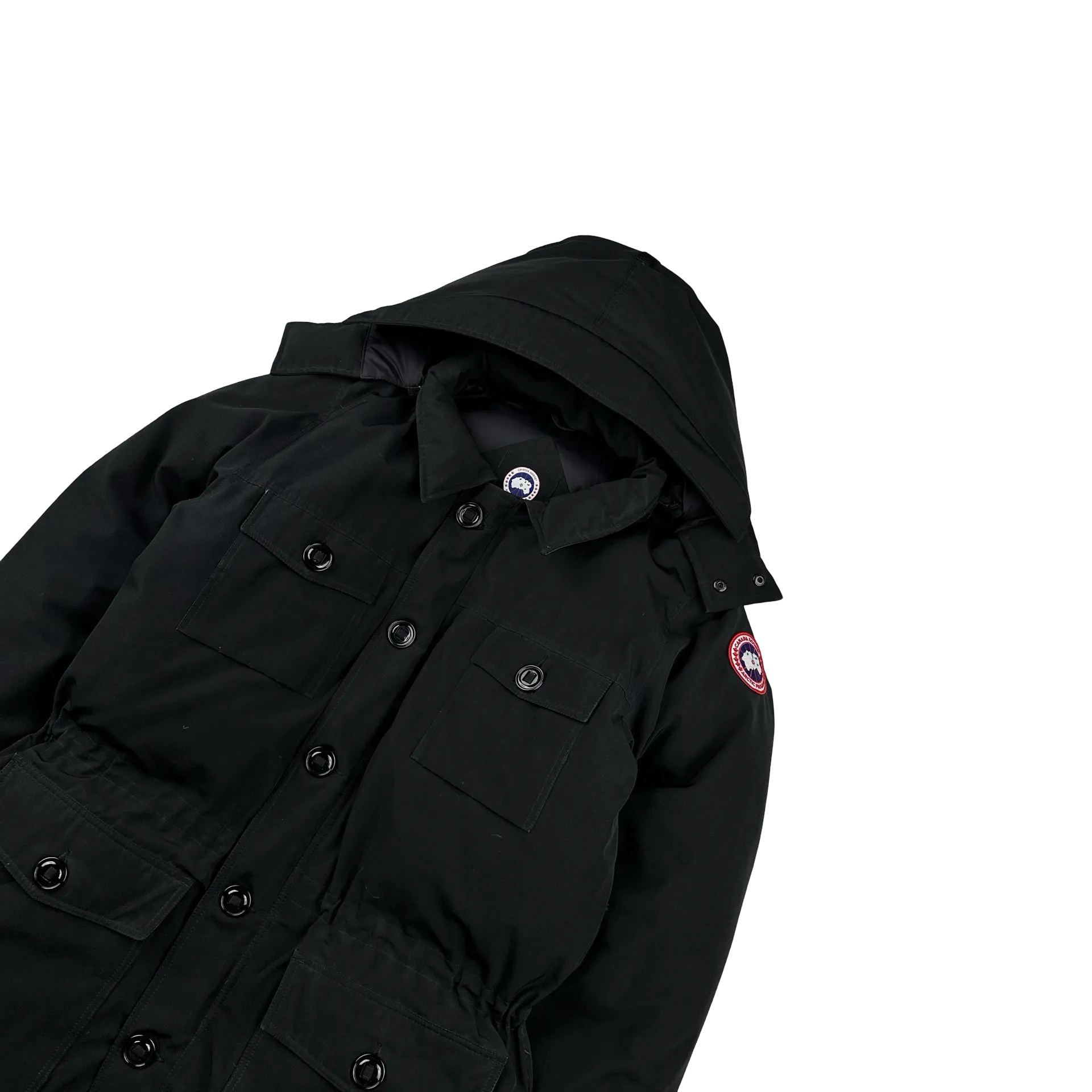 Canada Goose Black Premium Down Banff Parka Jacket - XL