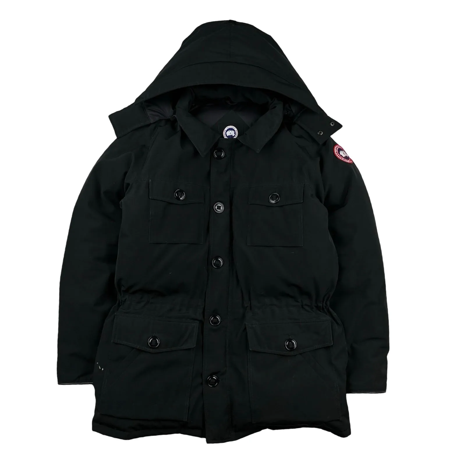 Canada Goose Black Premium Down Banff Parka Jacket - XL