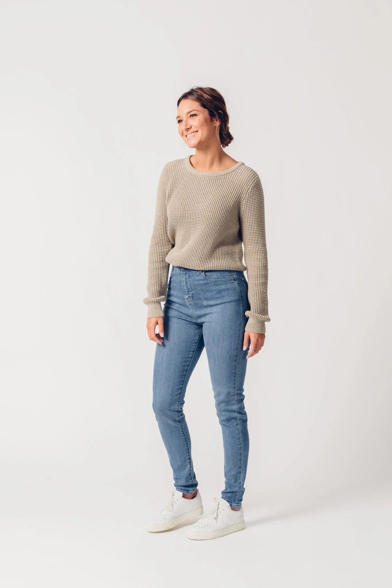 CARRIE mid blue - GOTS organic cotton Jeans by UCM