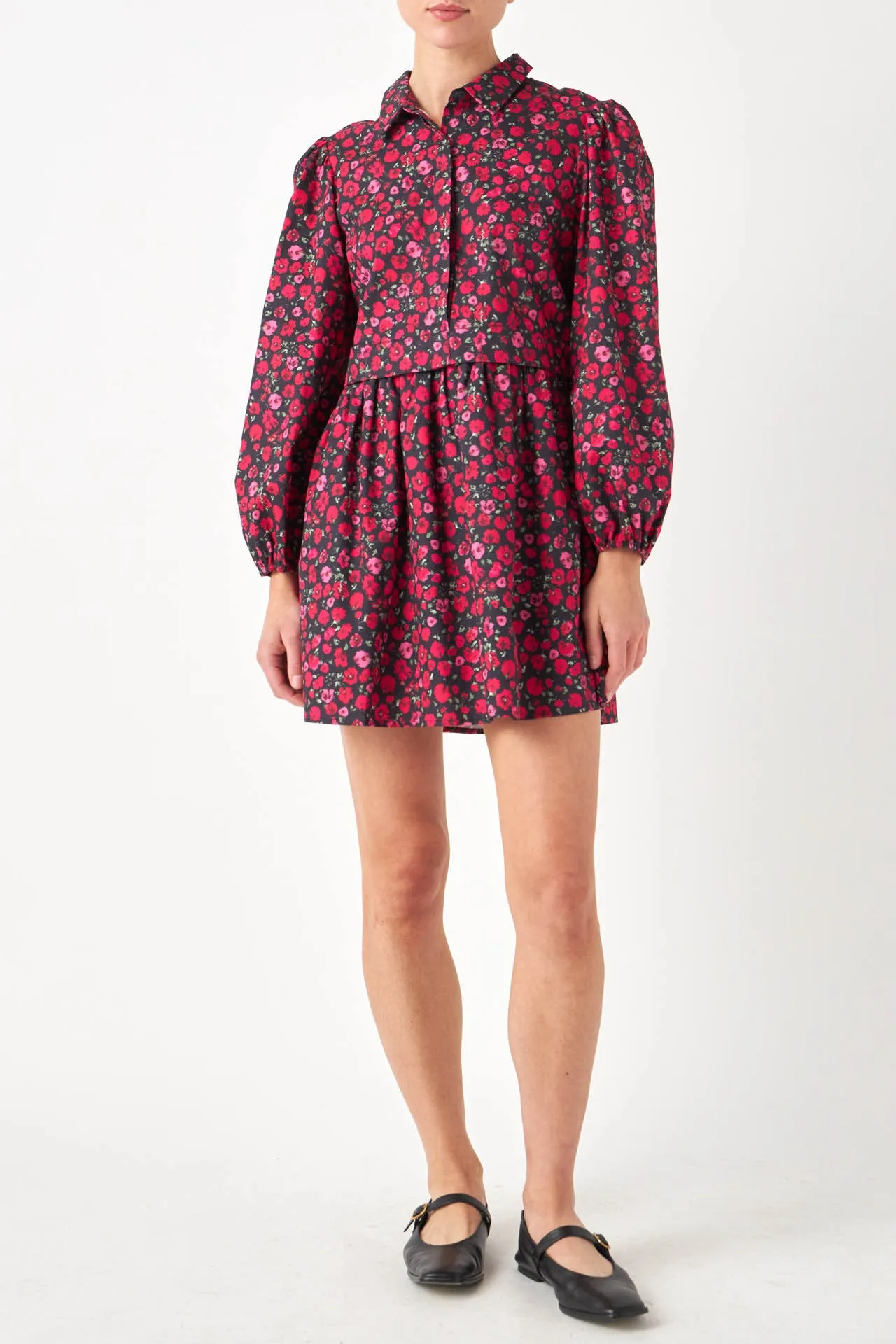 Charisse Floral Shirt Dress