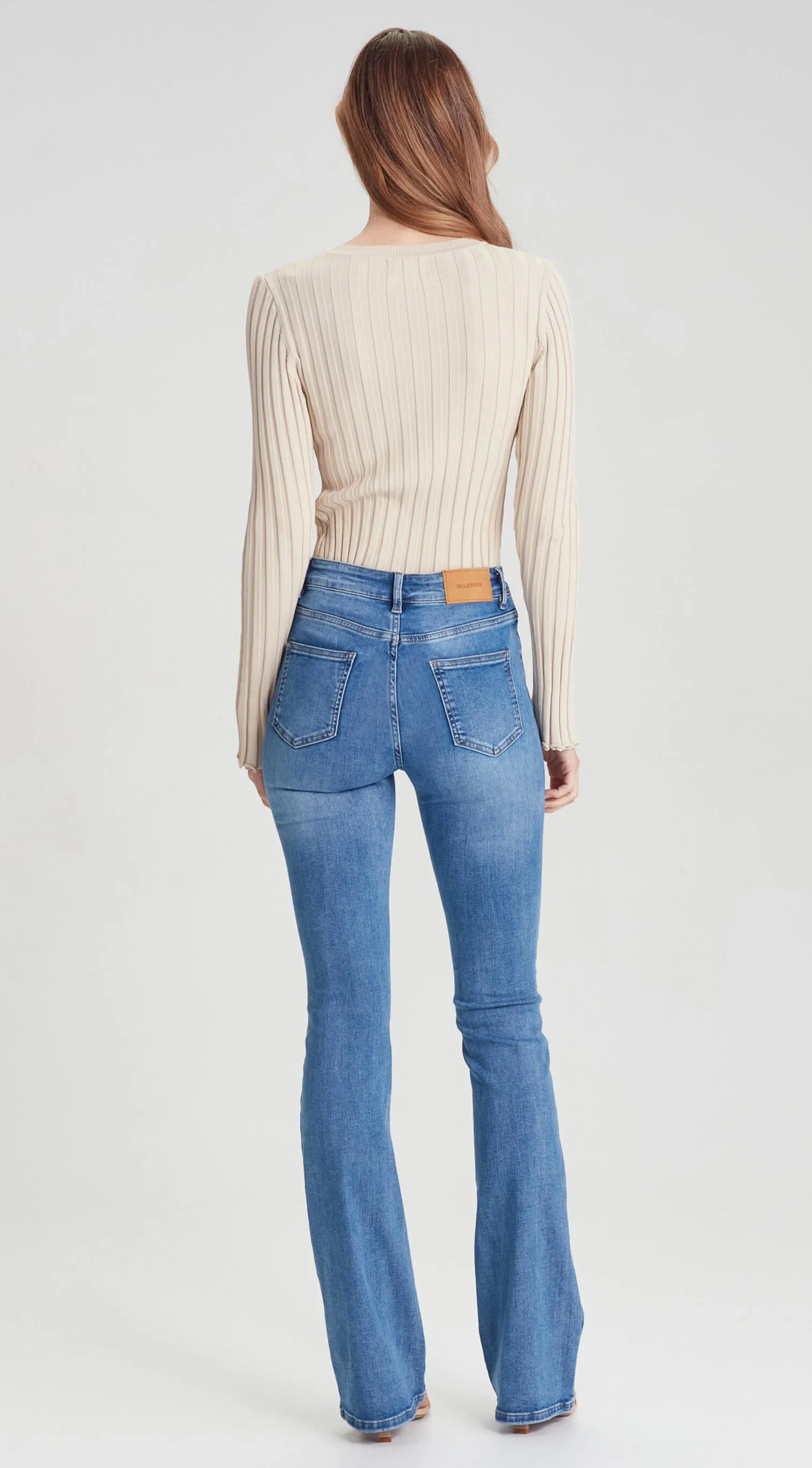 CHARLIE | TALL Flared Jean Blue 34''