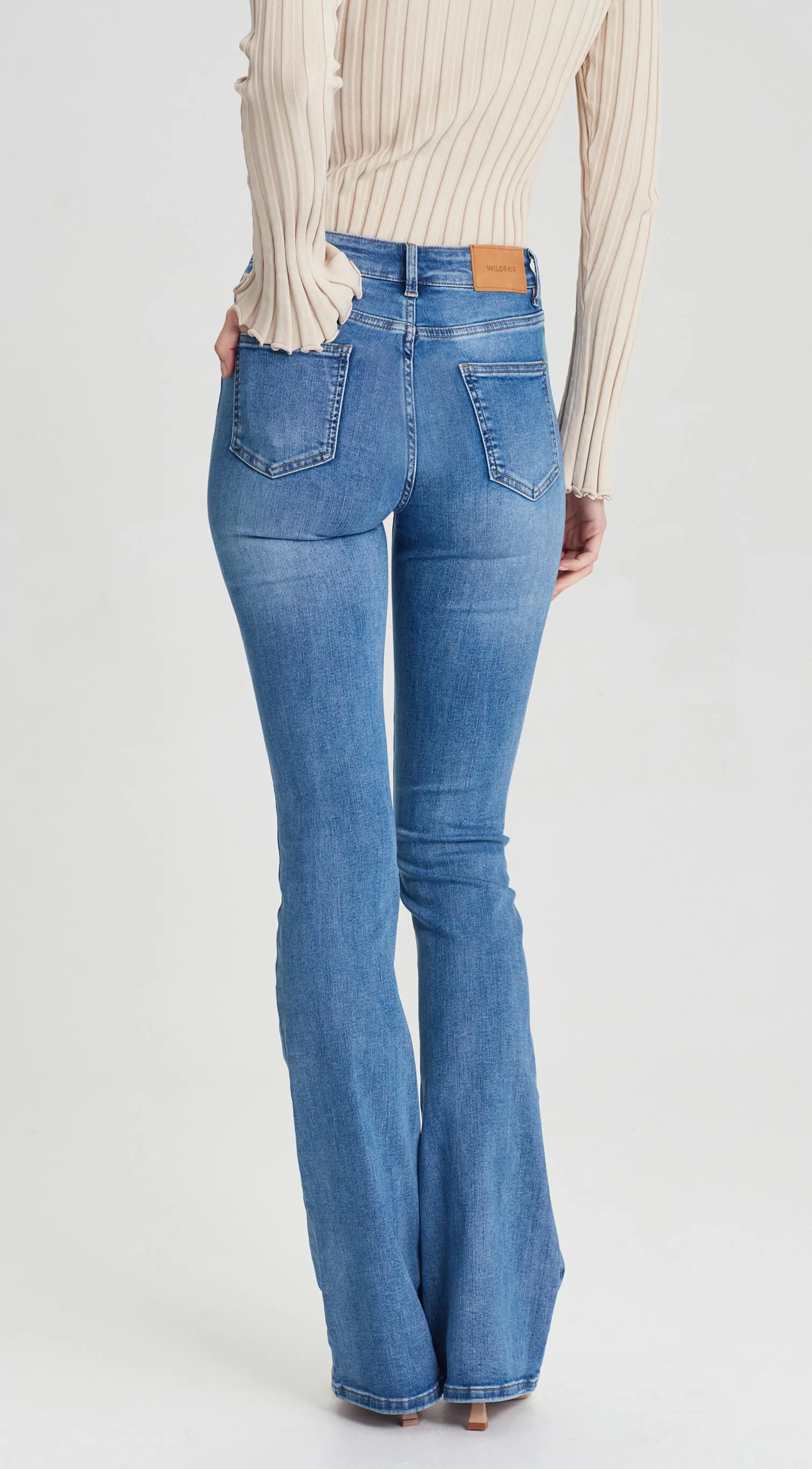 CHARLIE | TALL Flared Jean Blue 34''