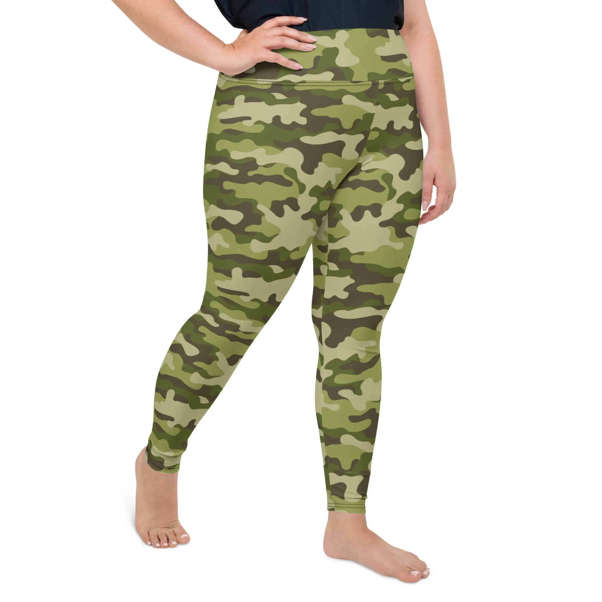 Classic Camo Plus Size Leggings