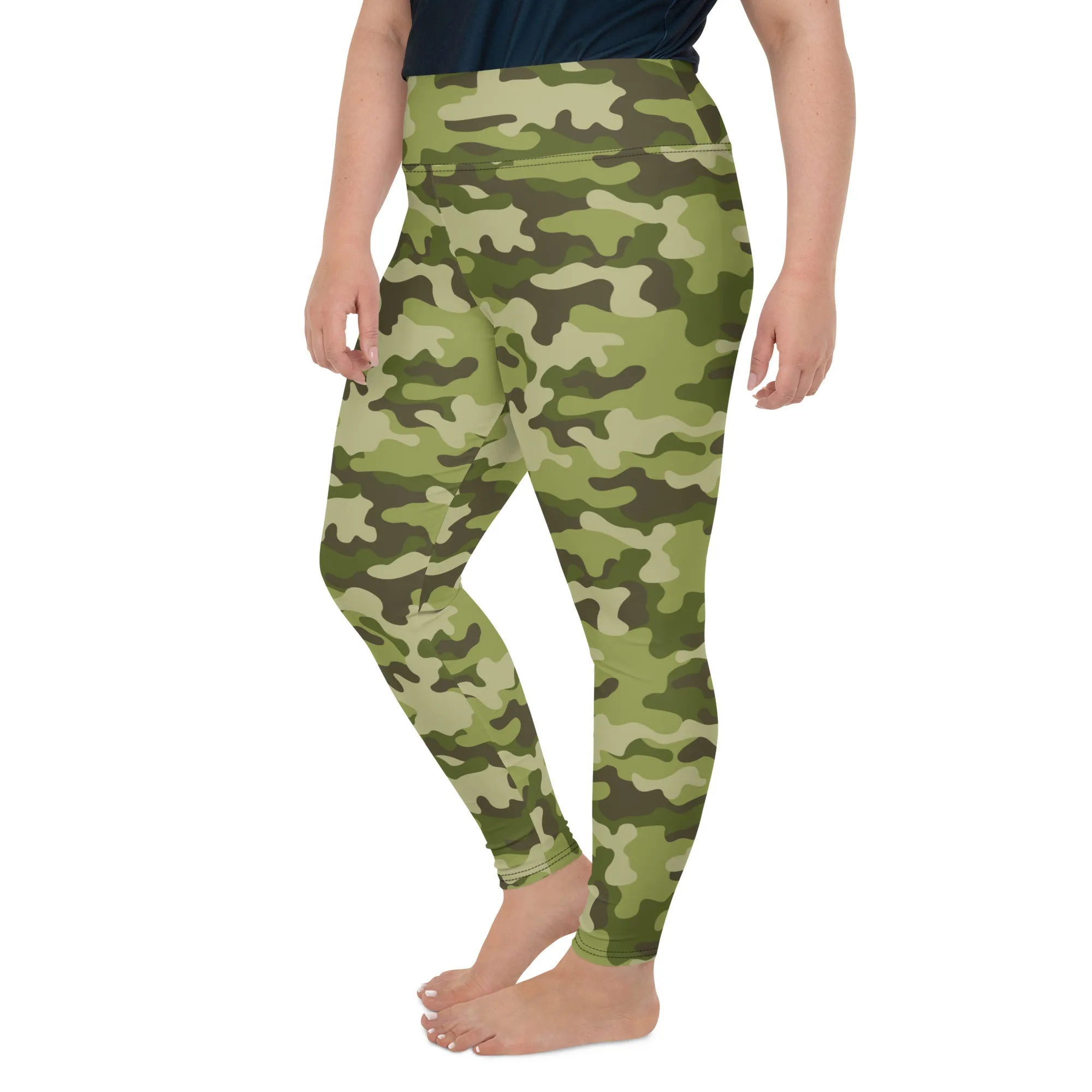 Classic Camo Plus Size Leggings