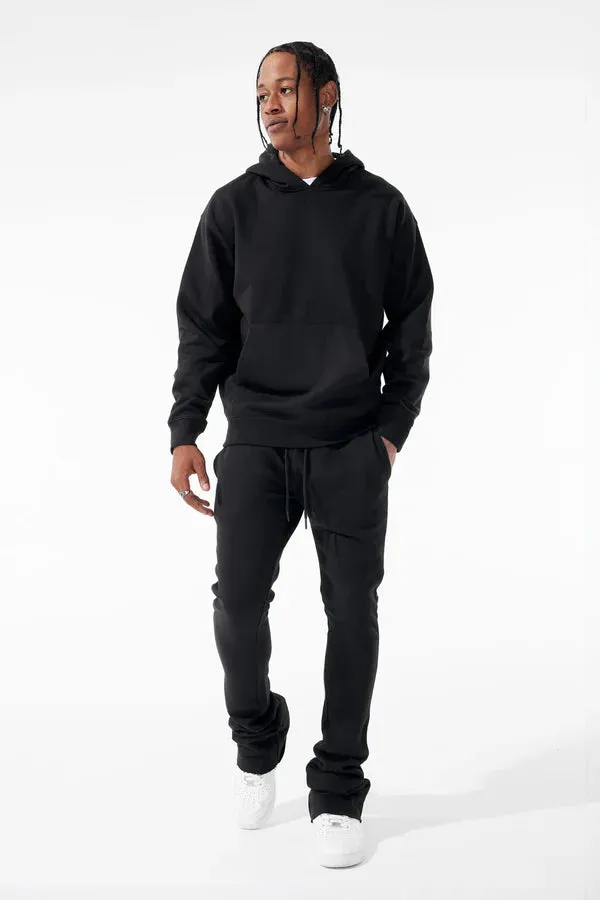 Classic Fleece Hoodie - BLACK