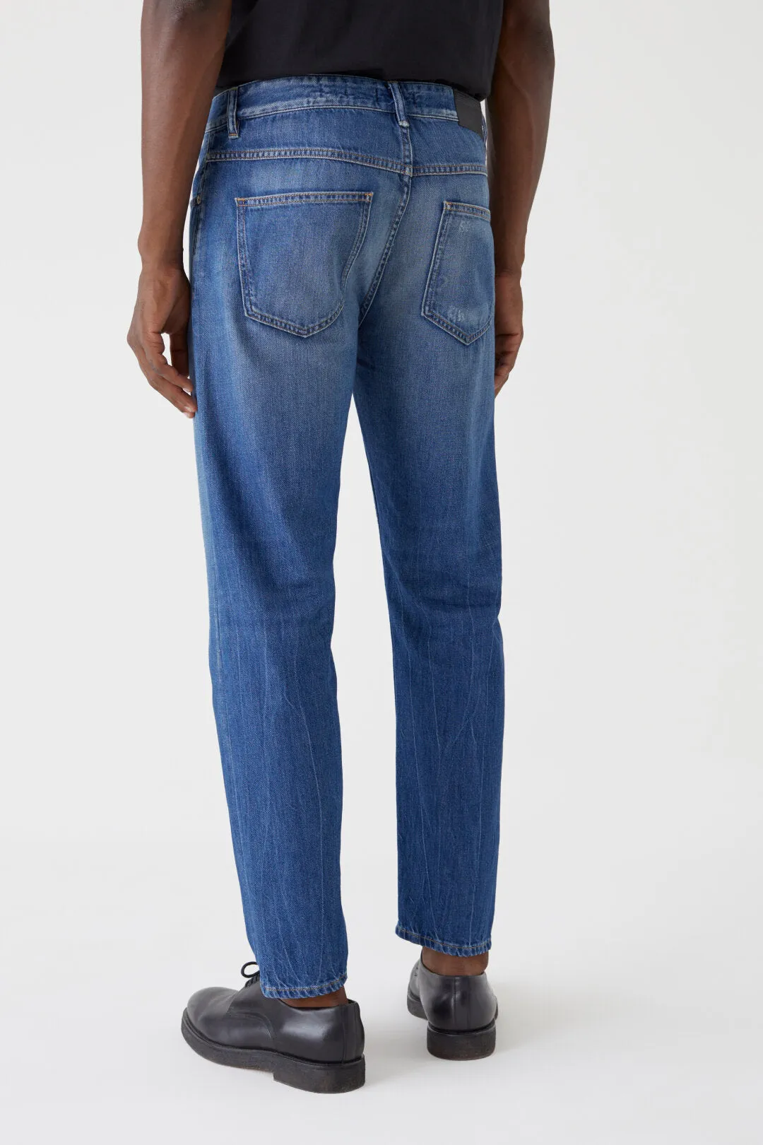 Closed New Mid Blue Cooper Tapered Denim Jean