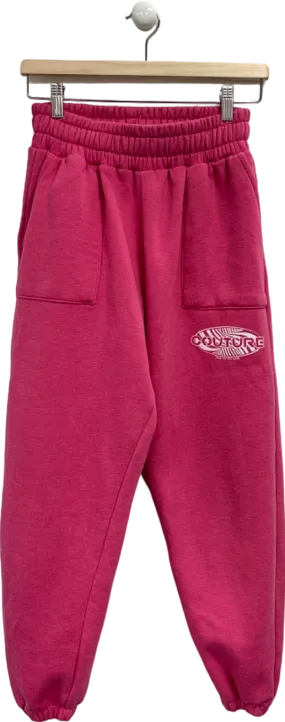 Couture Club Pink Lounge Joggers UK 8