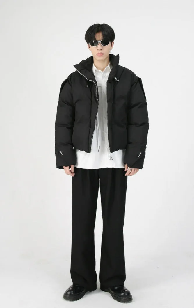 Cropped Puffer Jacket