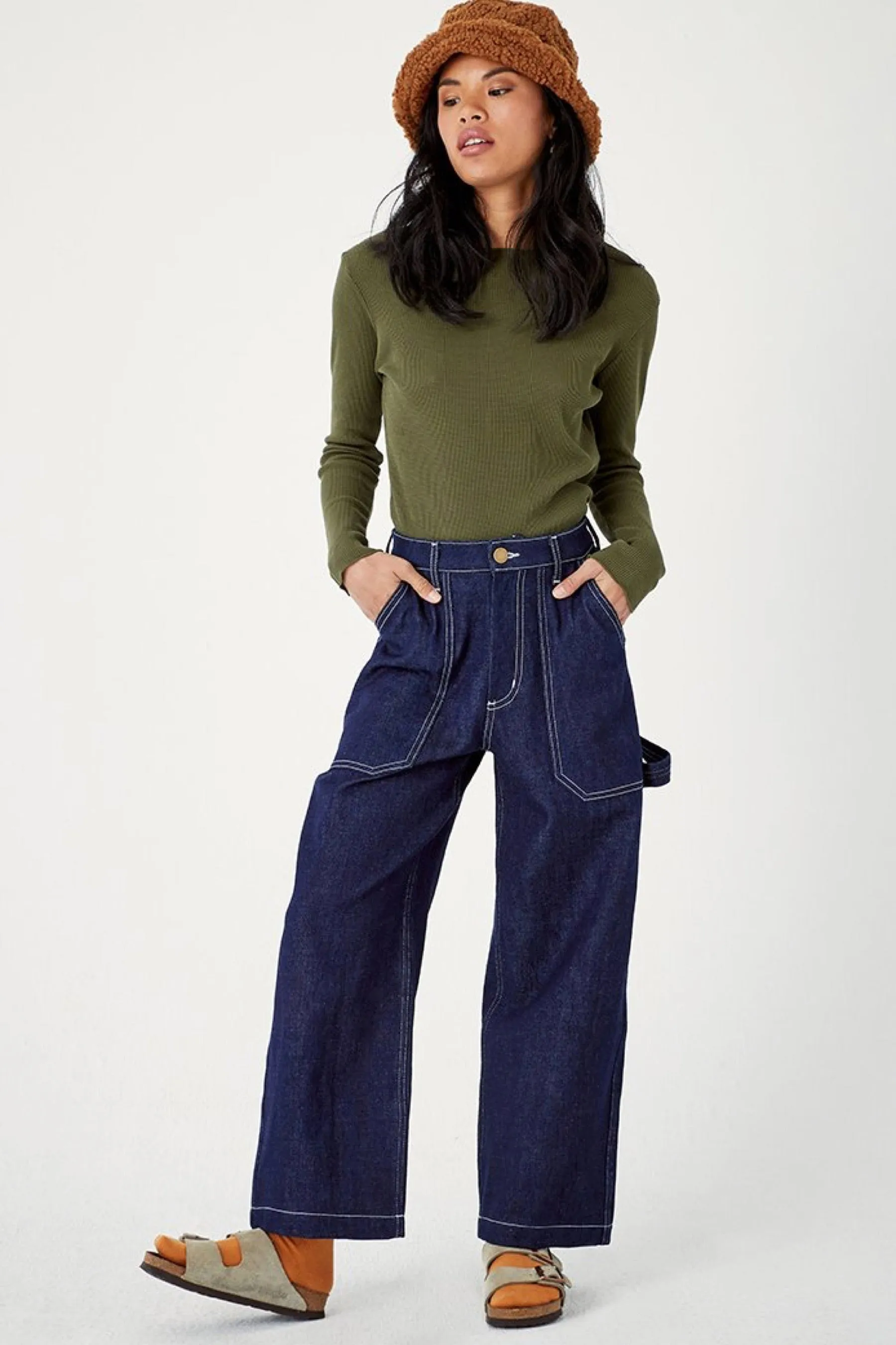 Denim Utility Pant