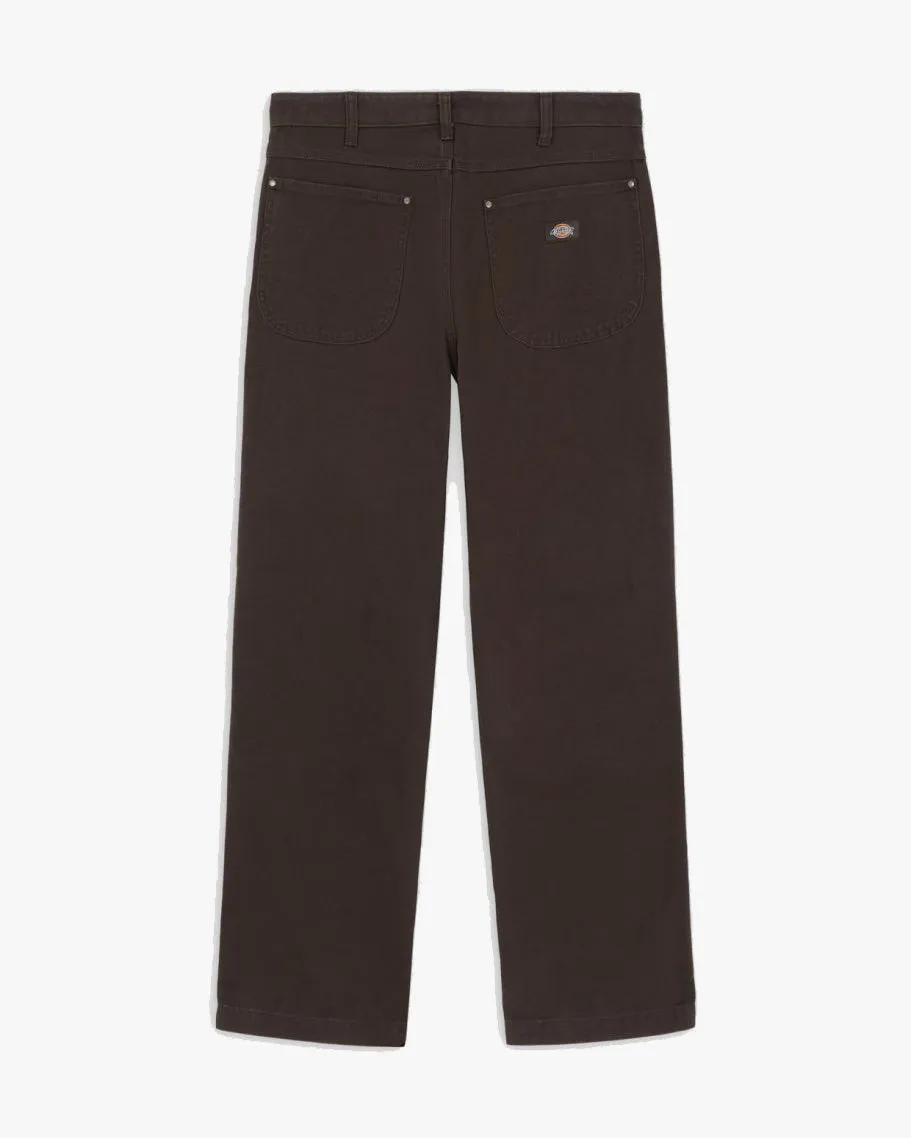 Dickies Duck Canvas Utility Trousers - Dark Brown