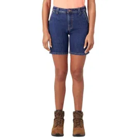 Dickies Women’s 7 Inch Relaxed Fit Denim Carpenter Shorts