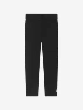 DKNY Girls Organic Cotton Logo Leggings