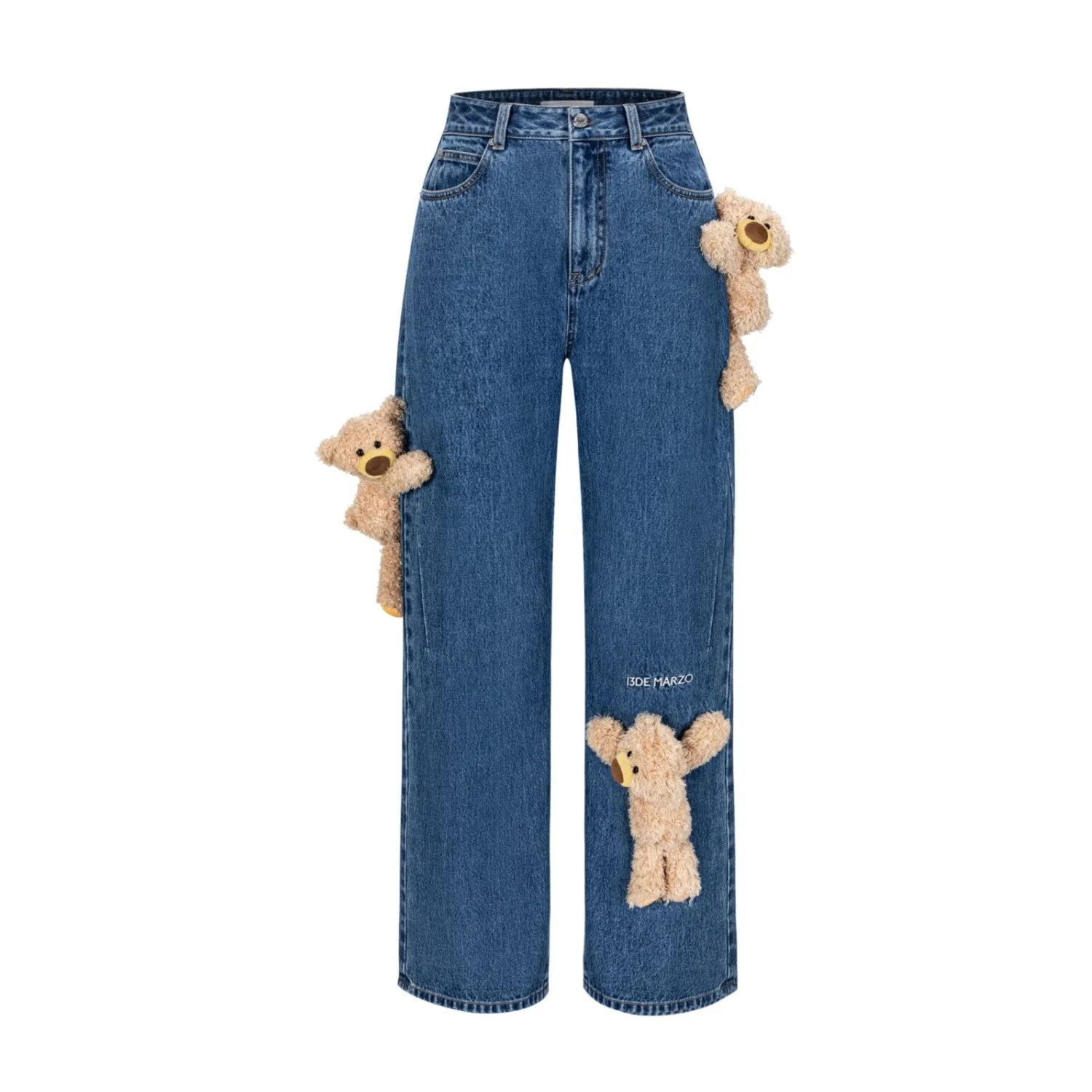 Doozoo Vintage Jeans In Blue