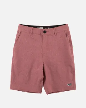 Drifter 2 Boys Redwood Hybrid Short