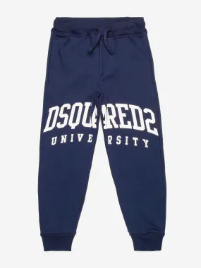 Dsquared2 Kids University Logo Joggers in Navy