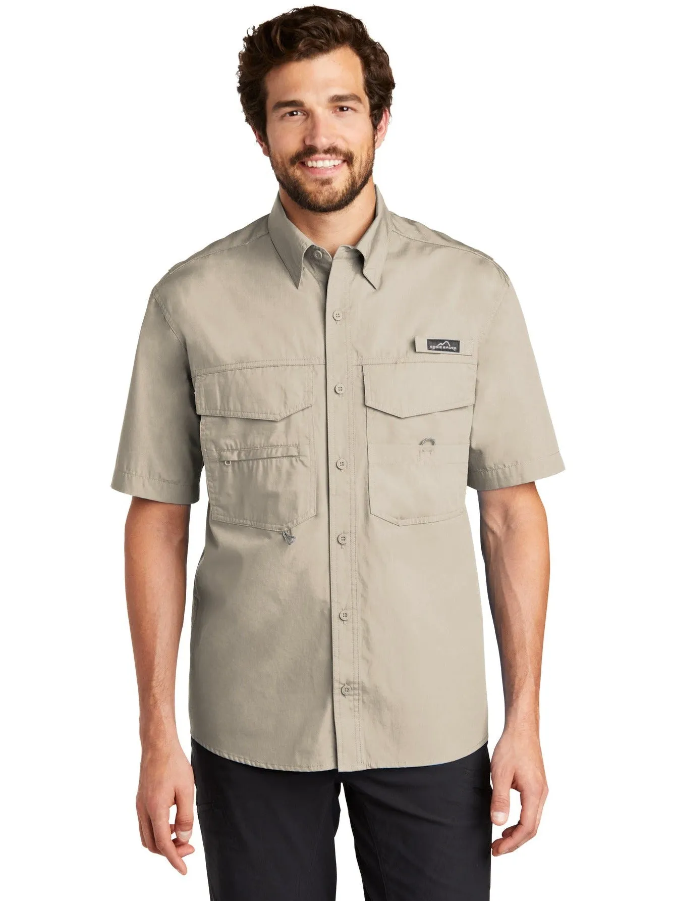 Eddie Bauer Short Sleeve Fishing Shirt