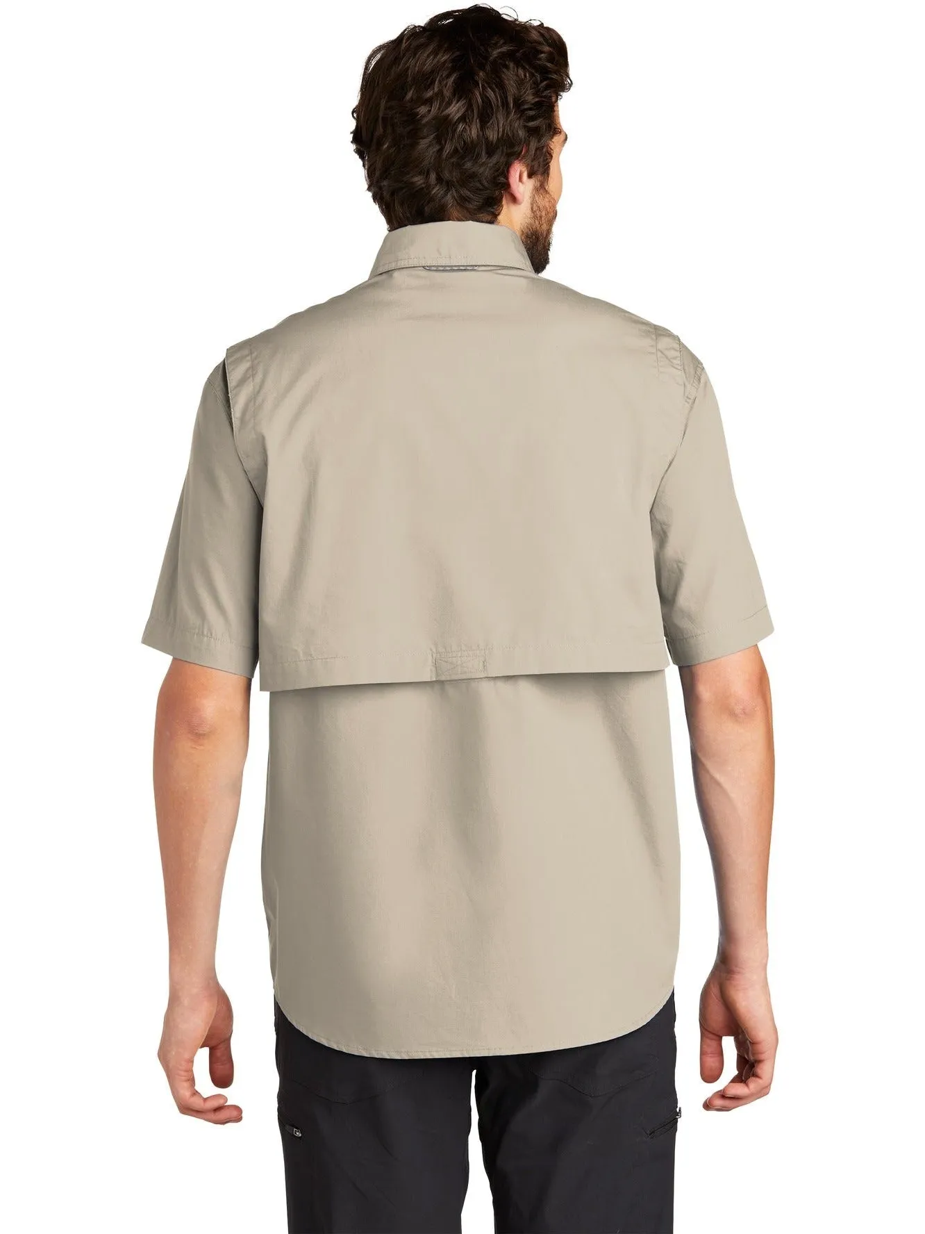 Eddie Bauer Short Sleeve Fishing Shirt