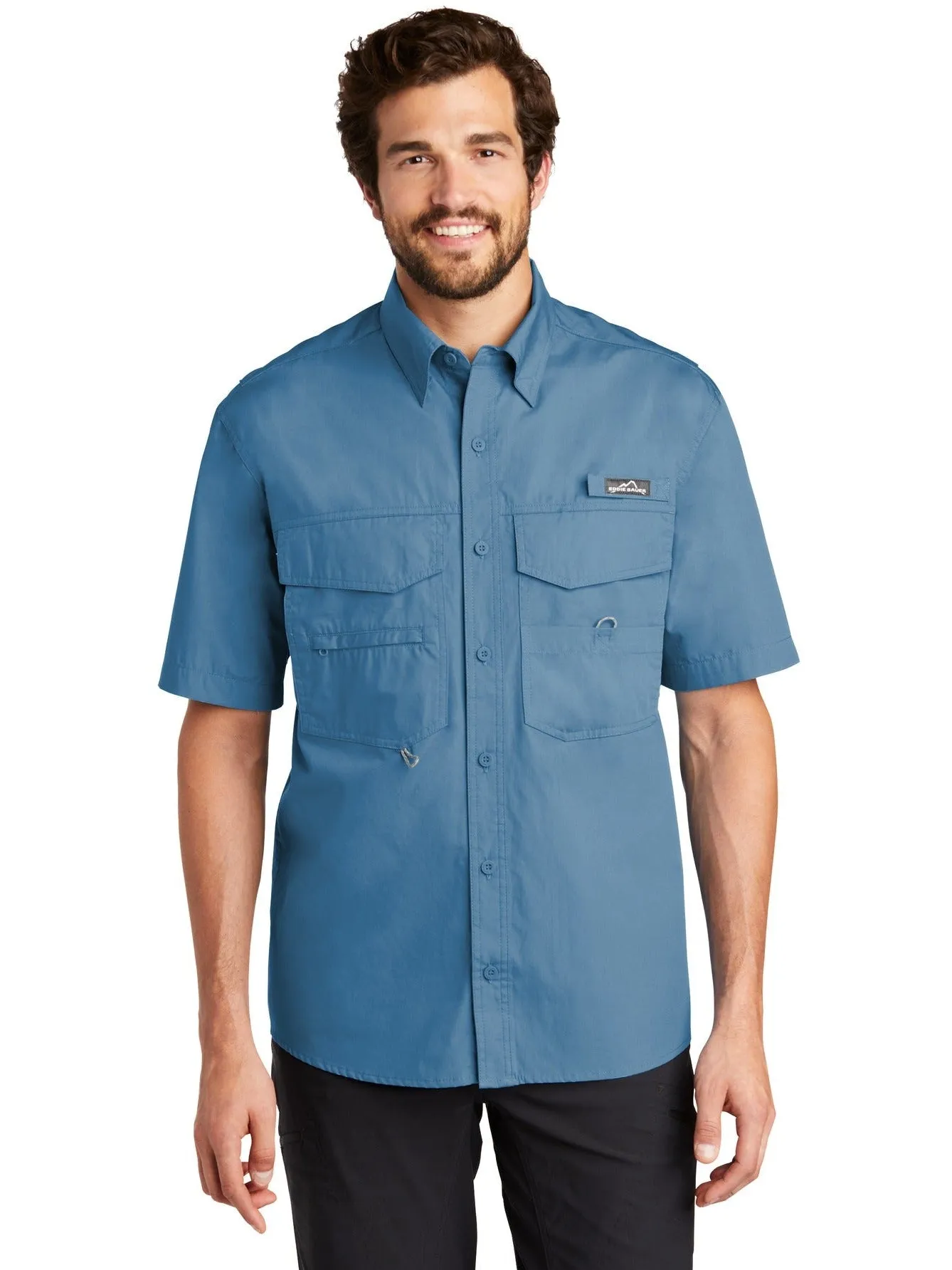 Eddie Bauer Short Sleeve Fishing Shirt